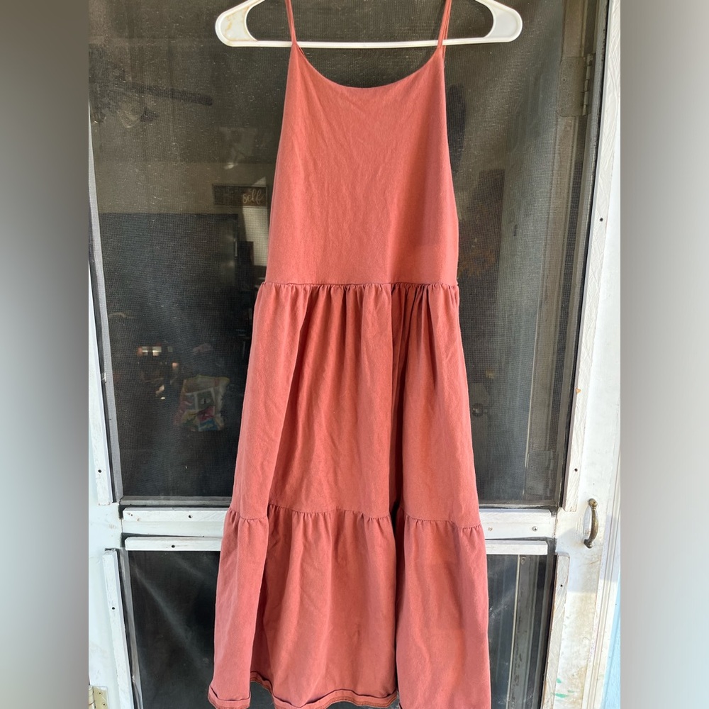 Dusty pink/red dress